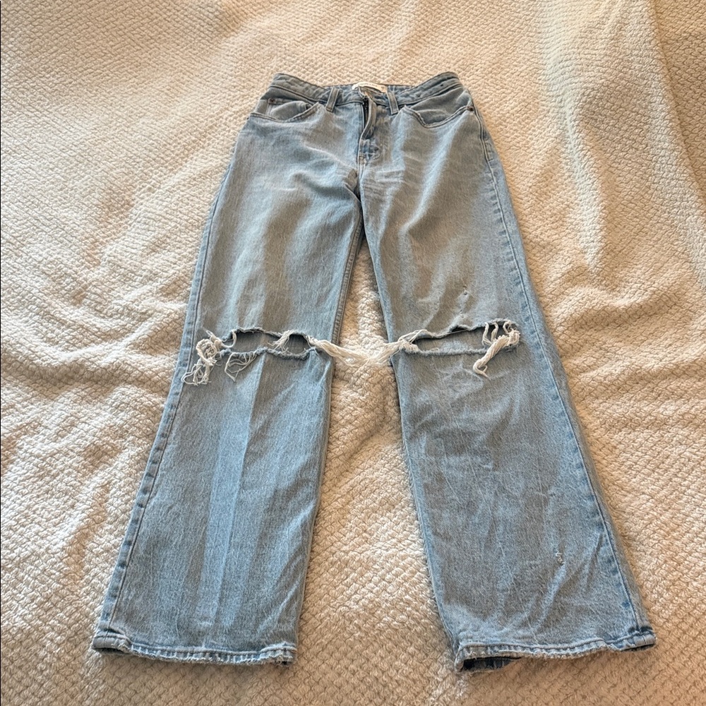 Abercrombie & Fitch Light Blue Denim Jeans
